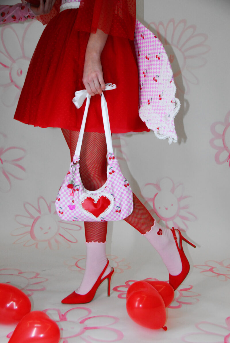 ༺♡cherry fairy mushroom bag♡༻ - Image 2